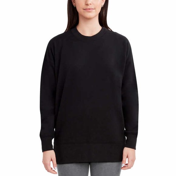 Ladies' Cozy Crewneck XXL black Kirkland Signature‎ - Picture 1 of 6